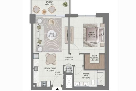 شقة في EMAAR South, Dubai South (Dubai World Central), دبي 1غرف نوم, 74 م² رقم 103580 - صورة 8