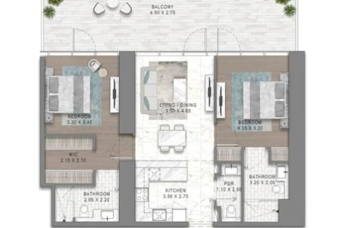 Apartamento en Al Safa, Dubai, 1 dormitorio, 72 m², № 103589 - foto 5