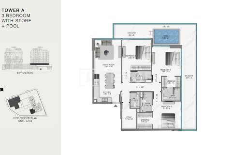 Apartamento en Dubai, 2 dormitorios, 121 m², № 83275 - foto 30
