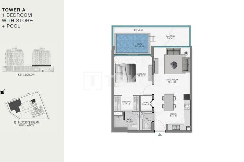 Apartamento en Dubai, 2 dormitorios, 121 m², № 83275 - foto 29