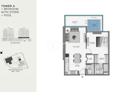 Apartamento en Dubai, 2 dormitorios, 121 m², № 83275 - foto 28