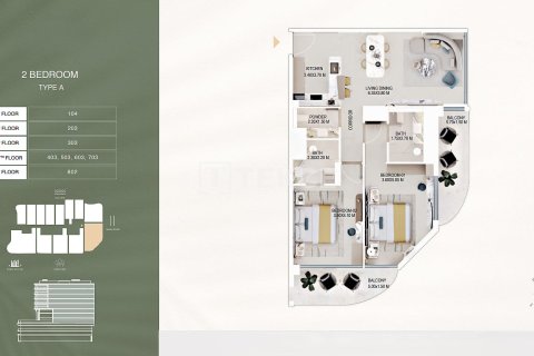 Apartamento en Al Satwa, Dubai, 1 dormitorio, 71 m², № 108844 - foto 26
