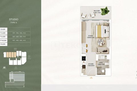 Appartement à Al Satwa, Dubai, 2 chambres, 110 m², № 108845 - photo 3