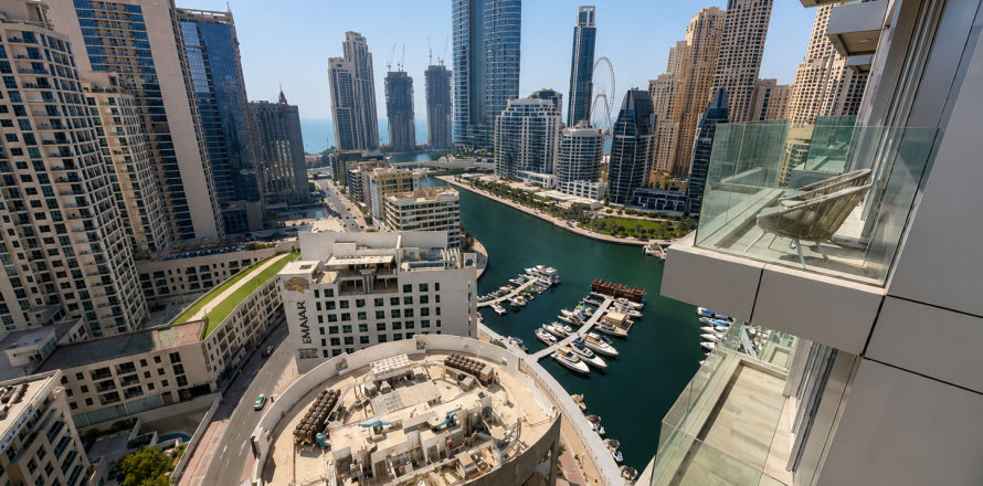 Appartement à Dubai Marina, Dubai, 2 chambres, 107 m², № 134148
