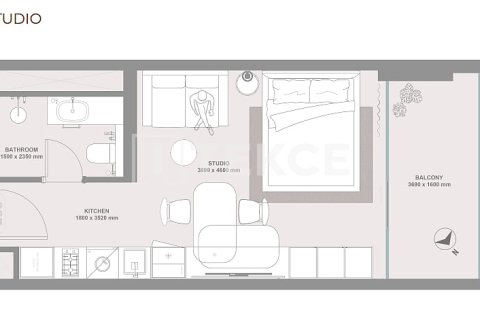 Apartment in Al Satwa, Dubai 1 bedroom, 60 sq.m. № 141575 - photo 16