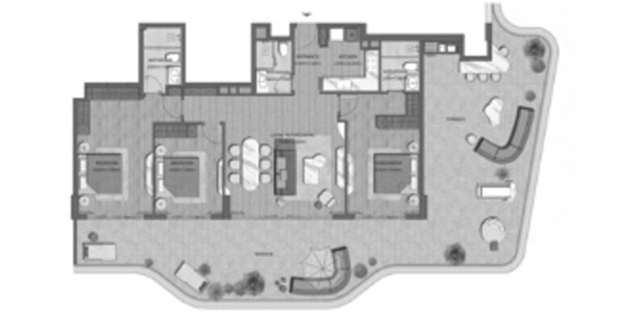 Apartamento en Tomorrow 166 en Dubai, 3 dormitorios, 225.95 m², № 31675