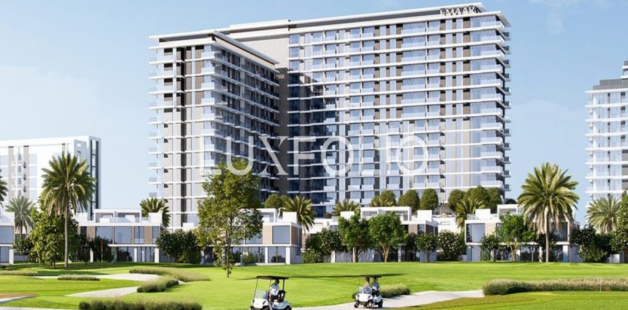 Appartement à Golf Grand à Dubai Hills Estate, Dubai, 2 chambres, 99 m², № 46012
