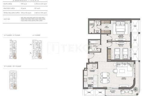 Apartamento en Jumeirah Village Circle, Dubai, 3 dormitorios, 163 m², № 110965 - foto 4