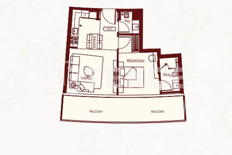 شقة في Majan, دبي 2 غرف نوم, 117 م² رقم 117761 - صورة 4