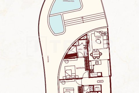 شقة في Majan, دبي 2 غرف نوم, 117 م² رقم 117761 - صورة 2