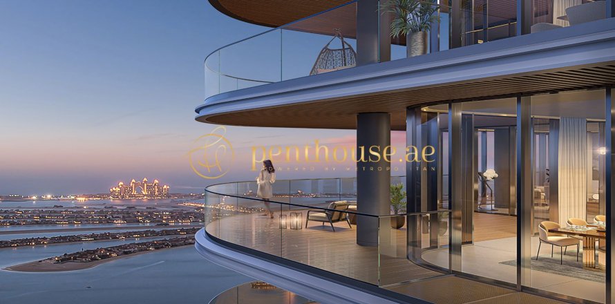 Квартира в EMAAR Beachfront, Dubai Harbour, Дубай, 1 спальня, 71м², № 73046