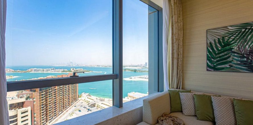 Appartement à Palm Jumeirah, Dubai, 1 chambre, 99.9 m², № 135199