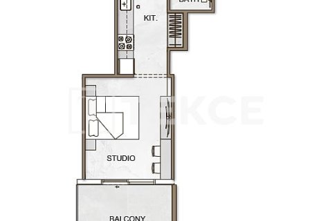 Apartment in Business Bay, Dubai studio, 44 sq.m. № 99799 - photo 8