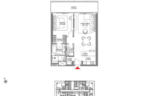 Apartment in Dubai Harbour, Dubai 3 bedrooms, 260 sq.m. № 99796 - photo 17