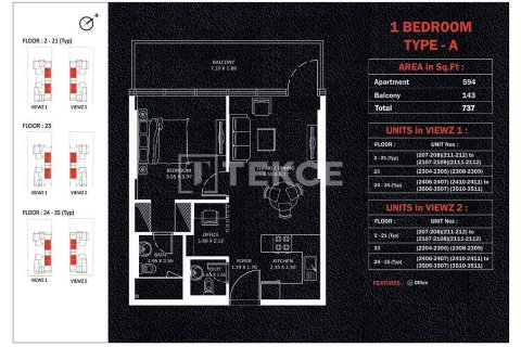 Купить дуплекс в Джумейра Лейк Тауэрс, Дубай: 4 спальни, 312м², № 139175 - фото 14