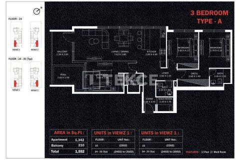Купить дуплекс в Джумейра Лейк Тауэрс, Дубай: 4 спальни, 312м², № 139175 - фото 20