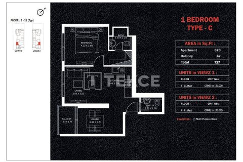 Купить дуплекс в Джумейра Лейк Тауэрс, Дубай: 4 спальни, 312м², № 139175 - фото 16