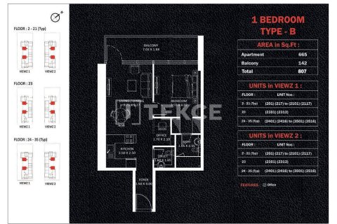 Купить дуплекс в Джумейра Лейк Тауэрс, Дубай: 4 спальни, 312м², № 139175 - фото 15