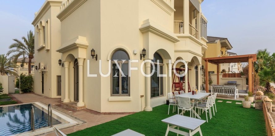 Вилла в Garden Homes, Пальма Джумейра, Дубай, 4 спальни, 622м², № 46363