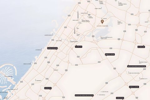 شقة في Al Jaddaf, دبي 1غرف نوم, 59 م² رقم 134126 - صورة 2
