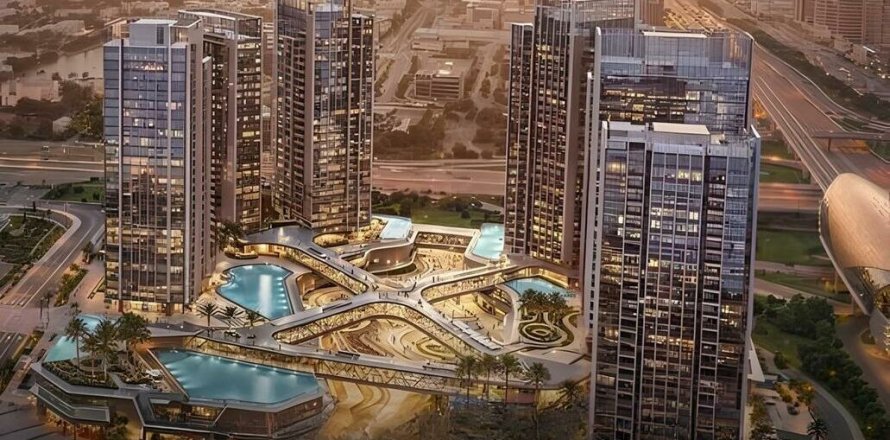 Appartement à Downtown Jebel Ali, Dubai, 2 chambres, 98 m², № 109635