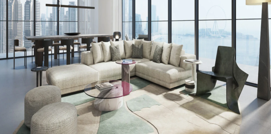 Apartamento en Dubai Marina, Dubai, 1 dormitorio, 103 m², № 109631