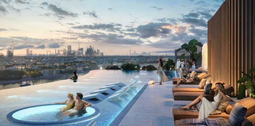 Квартира в Дубае, 1 спальня, 77м², № 72579