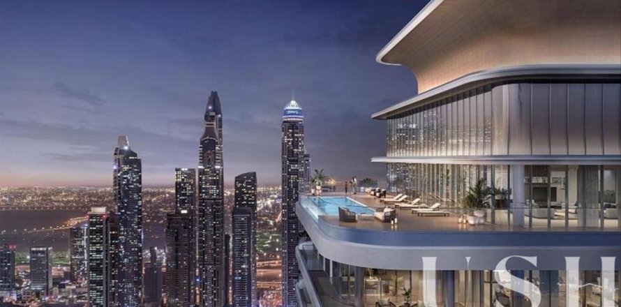 Квартира в EMAAR Beachfront, Dubai Harbour, Дубай, 2 спальни, 128м², № 39582