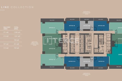 Office in Business Bay, Dubai 69 sq.m. № 83401 - photo 20