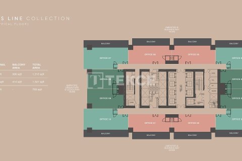 Office in Business Bay, Dubai 69 sq.m. № 83401 - photo 29