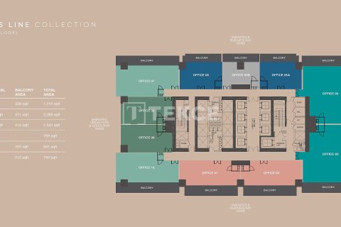 Office in Business Bay, Dubai 69 sq.m. № 83401 - photo 24