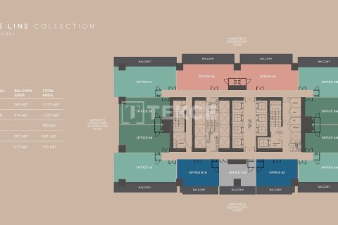 Office in Business Bay, Dubai 69 sq.m. № 83401 - photo 27