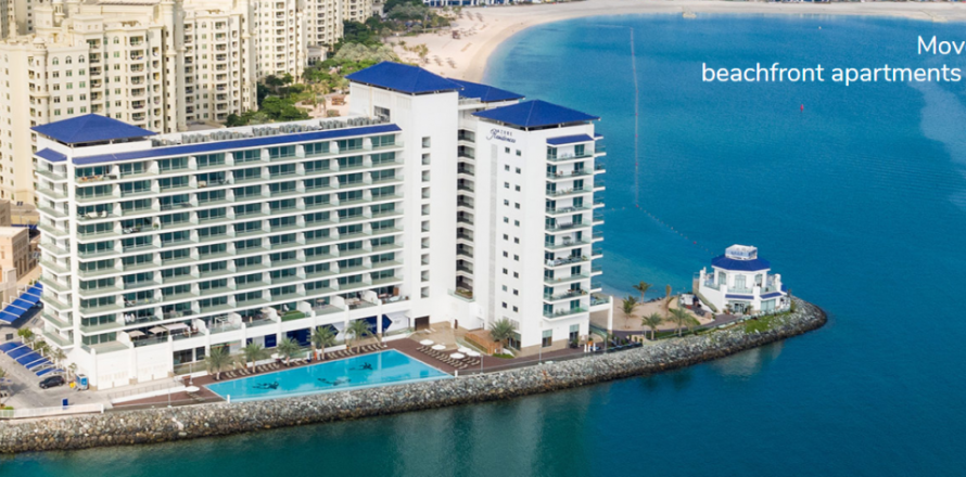 Apartamento en Palm Jumeirah, Dubai, estudio, 106 m², № 54681