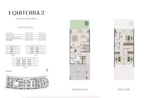 Townhouse in Dubai Investment Park, Dubai 3 bedrooms, 203 sq.m. № 103468 - photo 2