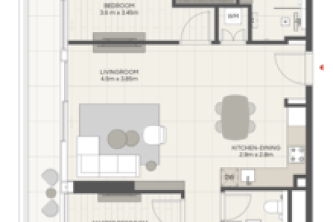 Apartment in Dubai 1 bedroom, 69 sq.m. № 103469 - photo 10
