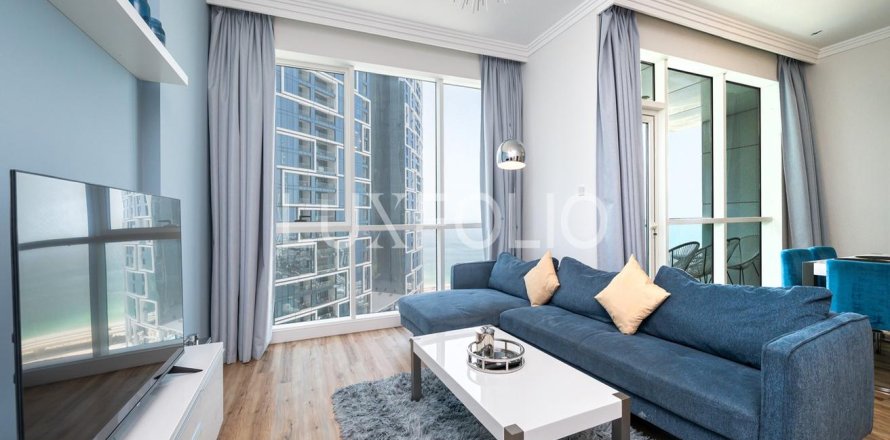 Appartement à Jumeirah Beach Residence, Dubai, 2 chambres, 152 m², № 46137