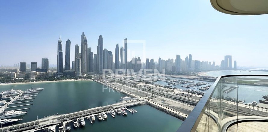 Квартира в EMAAR Beachfront, Dubai Harbour, Дубай, 3 спальни, 158.4м², № 129331