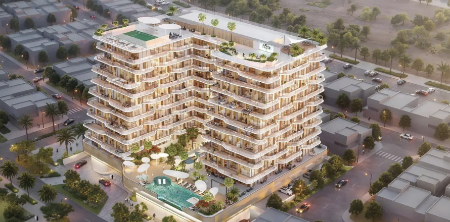 Appartement à Dubai, 1 chambre, 74 m², № 113036