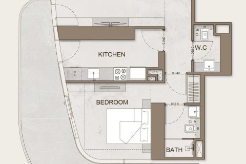 Appartement à Business Bay, Dubai, 1 chambre, 76 m², № 18038 - photo 9
