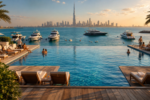 Appartement à Dubai, 1 chambre, 62 m², № 139166