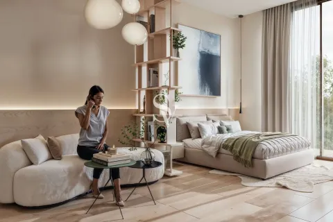 Apartamento en Dubai South (Dubai World Central), Dubai, 1 dormitorio, 87 m², № 132885 - foto 4