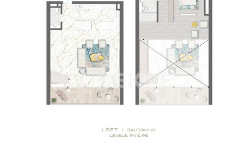 Duplex à Business Bay, Dubai, 1 chambre, 161 m², № 133964 - photo 19