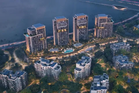 Appartement à Dubai, studio, 75 m², № 54053