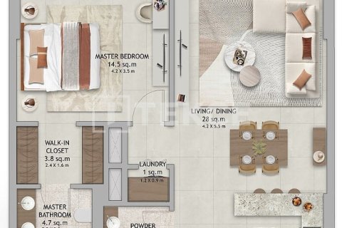 Appartement à Dubai Land, Dubai, 2 chambres, 152 m², № 7546 - photo 21