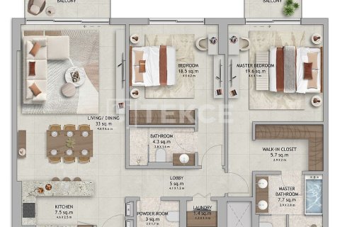Appartement à Dubai Land, Dubai, 2 chambres, 152 m², № 7546 - photo 22