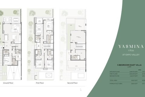 Villa en Dubai, 4 dormitorios, 354 m², № 103645 - foto 6