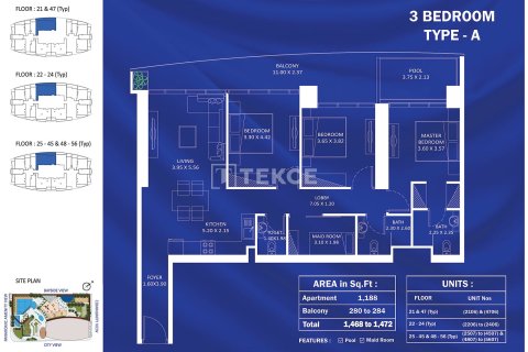 Apartment in Jumeirah Village Triangle, Dubai 2 bedrooms, 107 sq.m. № 89136 - photo 30