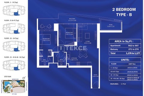 Apartamento en Jumeirah Village Triangle, Dubai, 1 dormitorio, 87 m², № 89135 - foto 29