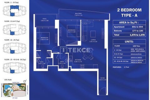 Apartamento en Jumeirah Village Triangle, Dubai, 1 dormitorio, 87 m², № 89135 - foto 28