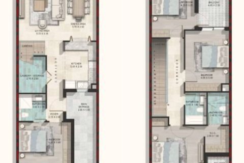 Adosado en Dubai Land, Dubai, 4 dormitorios, 215 m², № 103627 - foto 3